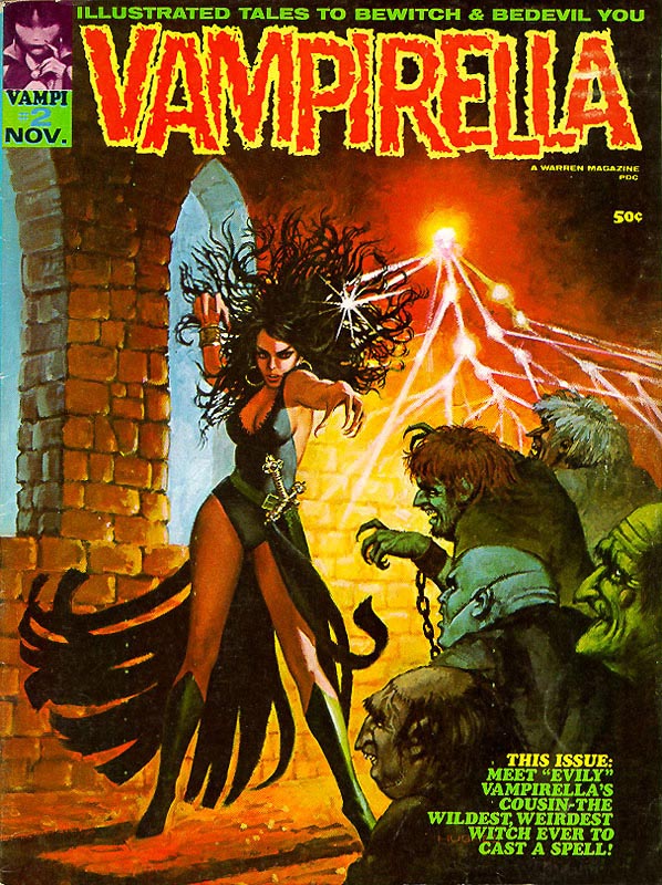 1969 WARREN VAMPIRELLA #1 comic replica magnet new! 