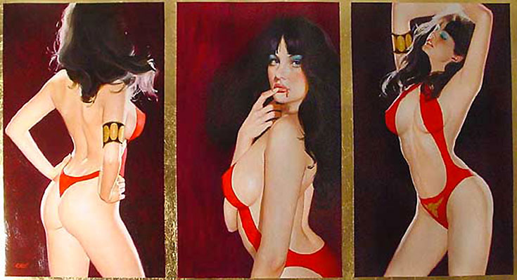 Vampirella triptych 1