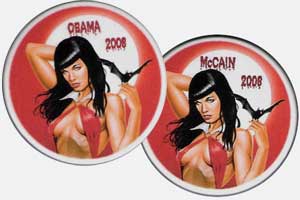 2008 Election badges