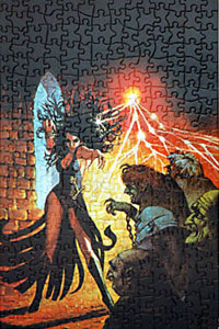 Vampirella Issue 2 cover jigsaw