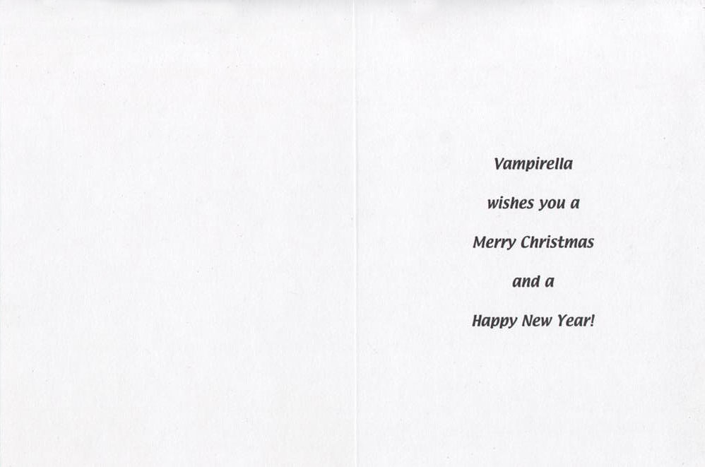 Vampirella Ephemera - Christmas Cards